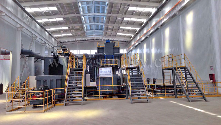 隐没模自动出产线